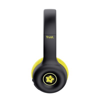 5. TRUST Nouna Wireless Kids black headphones