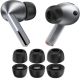 2. Tech-Protect Ear Tips for Samsung Galaxy Buds 3 Pro in sizes S / M / L - black (3 pcs.)