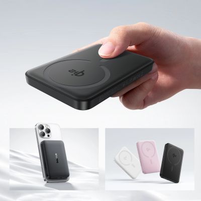 9. Baseus EnerFill FM12 10000mAh 22.5W Qi2 Power Bank MagSafe Compatible with Baseus Simple USB-C 20V/3A 30cm Cable - Black