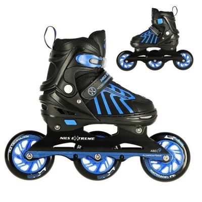 5. NILS EXTREME NA18812 A ROLLER SKATES DARK BLUE SIZE S (29-33)