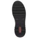 23. Rieker W N2501-00 black wedge shoes