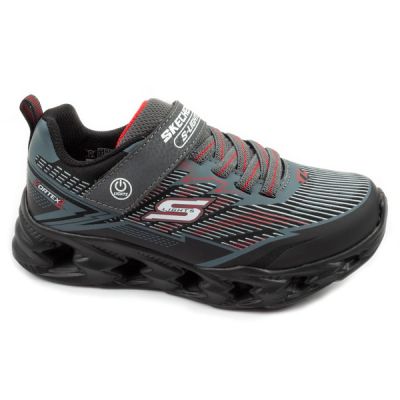 Skechers Veltrox 2.0 LED Children's Sports Shoes for Boys with Velcro