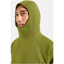Men's ODLO Mid Layer Hoody CUBIC, green