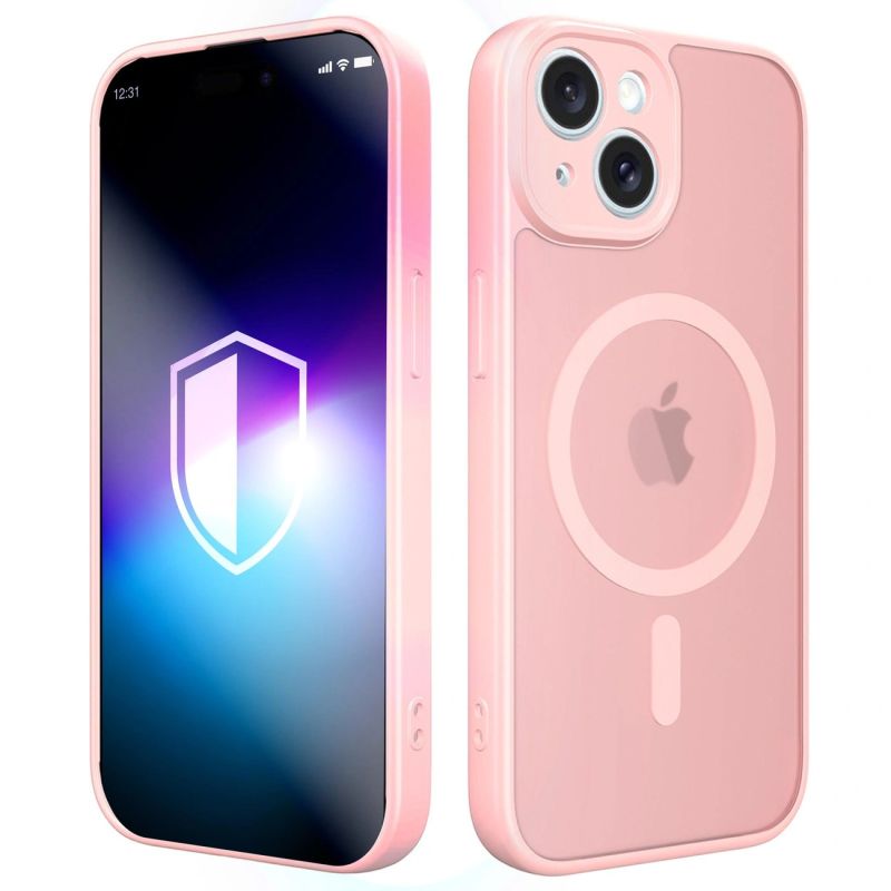 3mk Misty MagCase for iPhone 15 - pink