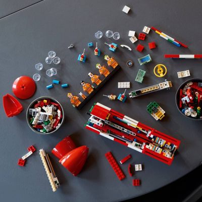 8. LEGO Ideas 21367 - Tintin and the Moon Rocket