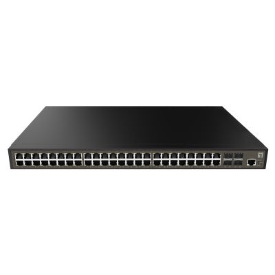3. LevelOne GB/L2+ 52-Port 19" 2.5 Gbps Managed Switch