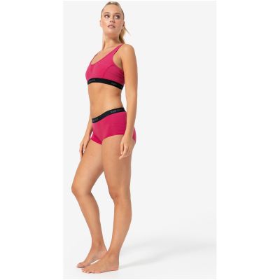 Women’s Sports Boxer Briefs SUPER.NATURAL W Tundra 175 Boyfriend Hipster, Pink