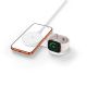 2. Tech-Protect A55 2in1 MagSafe 25W QI2.2 Wireless Charger + USB-C / USB-C Cable 100cm - White