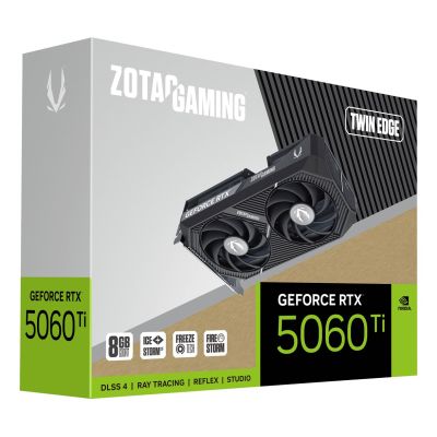 15. ZOTAC GAMING GeForce RTX 5060 Ti Twin Edge 8GB Graphics Card