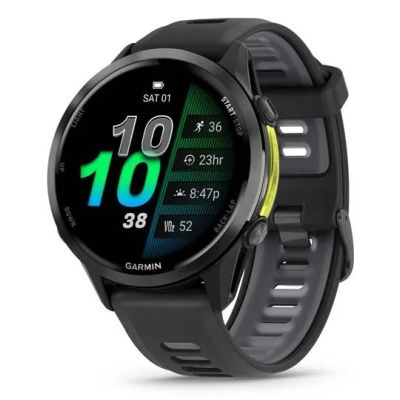 10. Garmin Forerunner 970 3.56 cm (1.4") AMOLED Digital 454 x 454 px Touchscreen Black, Yellow Wi-Fi GPS
