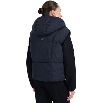 12. Women's vest 4F F299 deep black 4FWAW25TVJAF299 20S