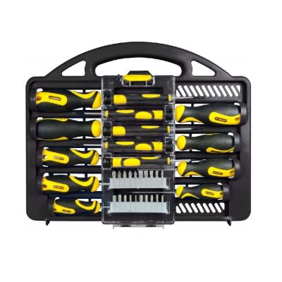 3. STANLEY 34-piece screwdriver set