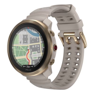 Polar Vantage M3 3.25 cm (1.28") AMOLED 44.7 mm Digital 416 x 416 px Touchscreen Gold, Sand GPS