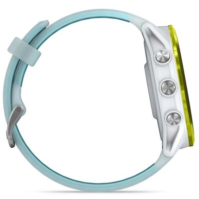 6. Garmin Forerunner 570 3.56 cm (1.4") AMOLED 47 mm Digital 454 x 454 px Touchscreen White, Yellow Wi-Fi GPS