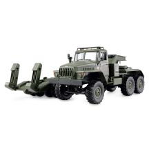 Amewi Ural B36 6WD Military Truck with Lowbed Trailer 1:16 RTR Green
