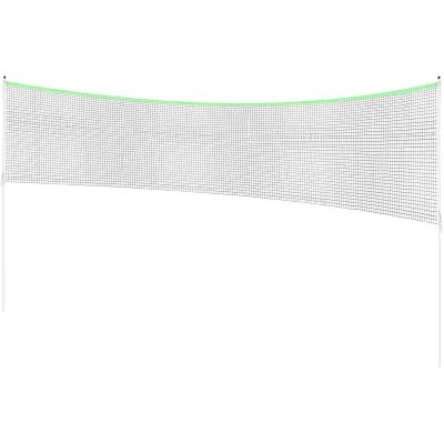 7. BADMINTON VOLLEYBALL NET POSTS SET 609x220CM