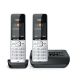 6. Gigaset COMFORT 500A duo analog/DECT telephone Caller Name and ID Black, Silver