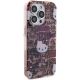 4. Hello Kitty IML Tags Graffiti case for iPhone 15 Pro Max - pink