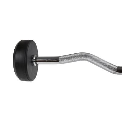 31. Rubber-coated barbell/curl bar 20 kg HMS GSL-20