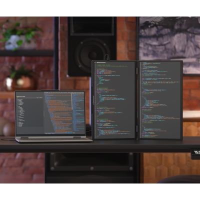 14. JAPANNEXT 39.6 cm JN-DMD-IPS156F Dual FHD Monitor