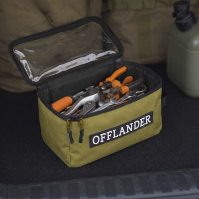 9. OFFLANDER CLOSED BAG WITH TRANSPARENT TOP PVC 8 L