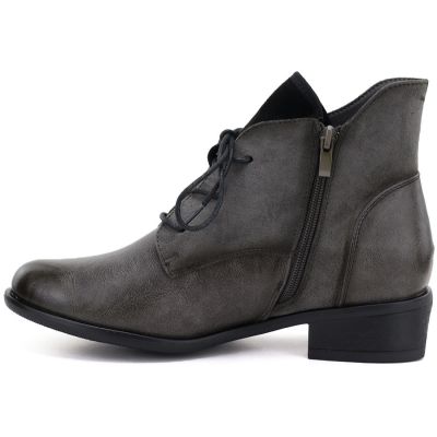 3. Women's insulated ankle boots, gray, Jezzi ASA198-15