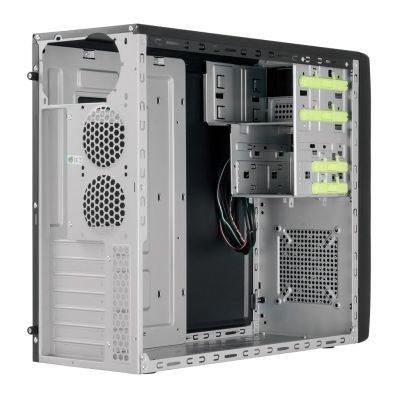 3. Chieftec CG-04B-OP ATX case without power supply