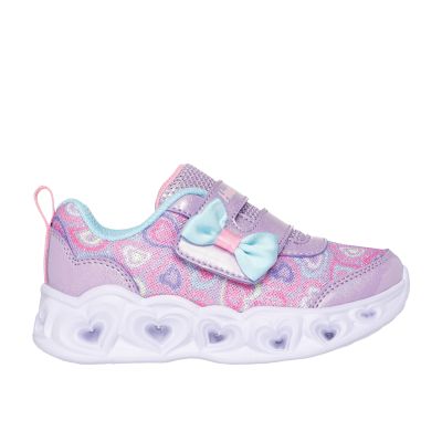 5. Skechers Kids' Casual Shoes HEART LIGHTS BOOGIE LAND 303258N LVMT