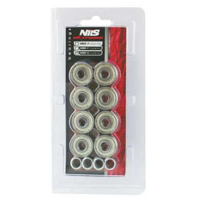 4. ABEC-9 CHROME BEARINGS (8 pcs.) NILS EXTREME
