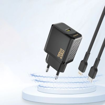 2. Dudao A26 PD20W GaN USB-C Charger - Black