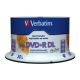 DVD+R 8.5GB 8X DOUBLE LAYER/WIDE PRINTABLE SURF 50ER SPIN