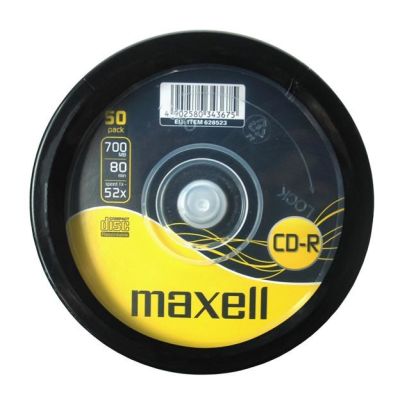 2. MAXELL CD-R 700 MB 52x80 min, blister, disc 50 pieces