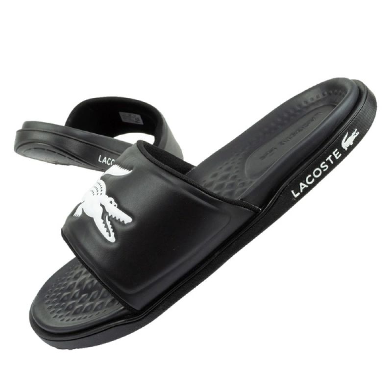 11. Lacoste Croco Dualiste M 20312 flip-flops