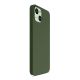 7. 3mk Hardy Silicone MagCase for iPhone 15 Plus - green