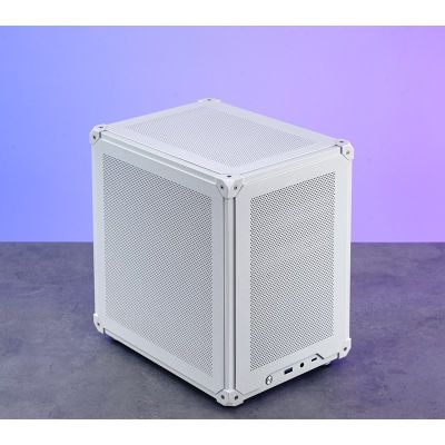 30. Jonsbo C6 Micro-ATX Computer Case - White