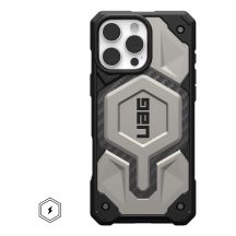 UAG Monarch Pro Protective Case for iPhone 16 Pro Max Compatible with MagSafe (Titanium)