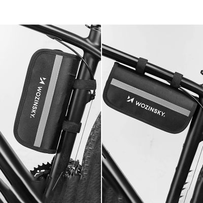 6. Wozinsky WMZ-01N tool kit, 16-in-1 bicycle multitool, pump, wrenches, inner tube kit - black