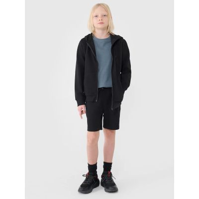 5. Boy's zip-up sweatshirt with hood 4F 4FJWSS25TSWSM1714-20S