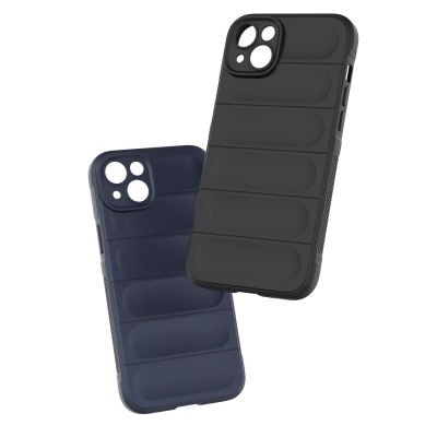 23. Magic Shield Case case for iPhone 14 Plus flexible armored dark blue cover