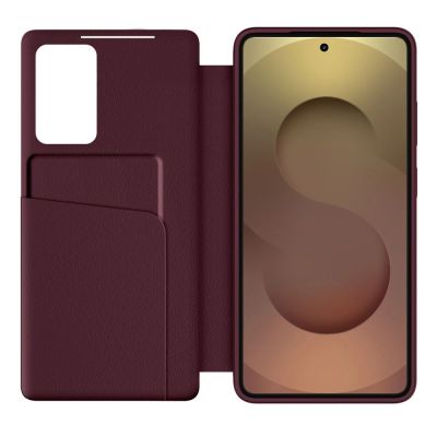 2. Tech-Protect Smart Wallet Case for Samsung Galaxy A57 5G - Burgundy