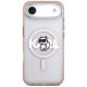 3. Karl Lagerfeld IML Choupette Sketch Logo MagSafe Case for iPhone 17 Air - Pink