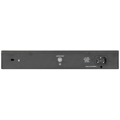 3. D-Link DGS-1100-18PV2 Managed Network Switch L2 Gigabit Ethernet (10/100/1000) PoE Support 1U Black