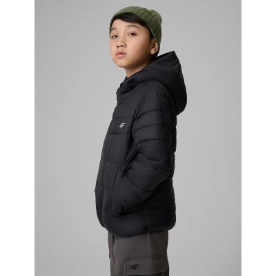 6. Boy's jacket with synthetic filling 4F 4FJWSS26TDJAM0741-20S