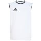2. Kids' adidas Entrada 26 Sleeveless Jersey, White, KB3935