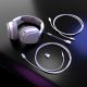 24. Glorious Gaming Glorious GHS Eternal RGB – RGB Stereo Gaming Headphones for PC, PS5, PS4, Switch – Custom-Tuned Drivers, Detachable Microphone, USB-C – Durable, 24/7 Comfort – White