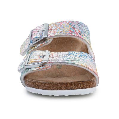 3. Birkenstock Arizona Kids Flashy Hologram Silver Jr 1022173