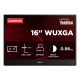 8. Lenovo ThinkVision M16 Computer Monitor 40.6 cm (16") 1920 x 1200 px WUXGA LCD Black