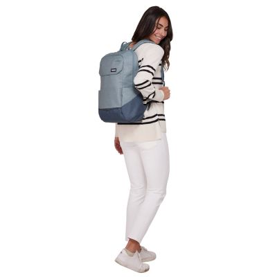 4. Thule Lithos TLBP216 Pond Gray Backpack Gray Polyester