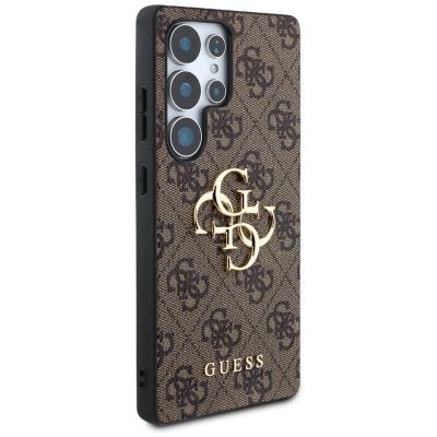 4. Guess Big 4G Logo Classic Logo Case for Samsung Galaxy S25 Ultra Brown