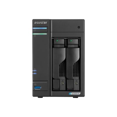 3. NAS Asustor AS6702T Lockerstor 2 Gen2; Tower; 2x (3.5" SATA HDD/2.5" SSD); Intel Celeron N5105; 4GB DDR4 SODIMM (max. 16GB), 2x 5Gb, 4x M.2 2280 NVMe PCIe 3.0, 2x USB 3.2 Gen 2, 1x HDMI 2.0b